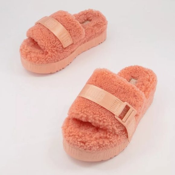 UGG Fluffita Slippers Beverly Pink - Picture 5 of 10